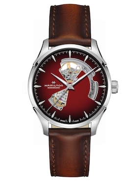 Reloj Hamilton Jazzmaster Open Heart Auto Para Unisex H32675570