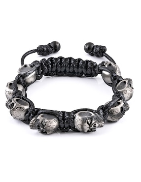 Brazalete Bomberg Skullies con acabado brillante