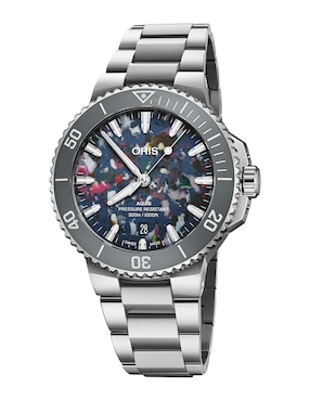 Reloj Oris Aquis Date Up-Cycle unisex 73377874150-0782204PEB
