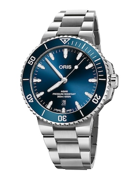 Reloj Oris Aquis Date Unisex 73377894135-0782304peb