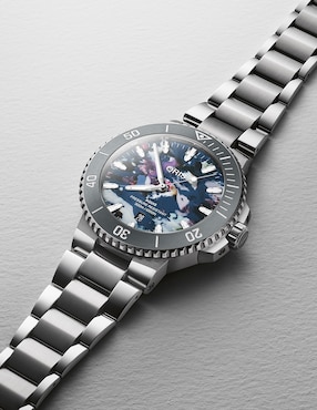 Reloj Oris Aquis Date Up-Cycle unisex 73377894150-0782304PEB
