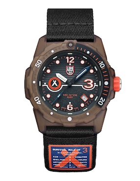 Reloj Luminox Bear Grylls Survival Sea 3720 Eco Series Para Hombre XB.3721.ECO