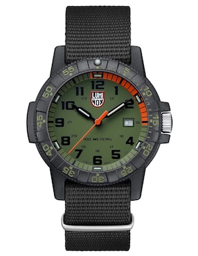 Reloj Luminox Leatherback Sea Turtle Giant 0320 Series para hombre XS.0337