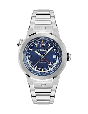 Reloj Salvatore Ferragamo F-80 Gmt Worldtime para hombre SFHA00424