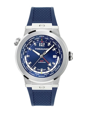 Reloj Salvatore Ferragamo F-80 Gmt Worldtime para hombre SFHA00124