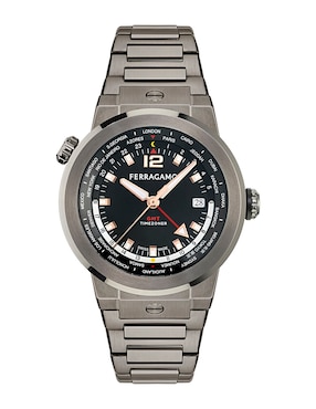 Reloj Salvatore Ferragamo F-80 Gmt Worldtime para hombre SFHA00624