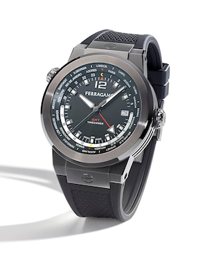 Reloj Salvatore Ferragamo F-80 GMT WorldTime para hombre SFHA00224