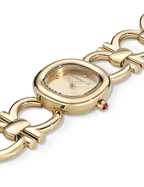Reloj Salvatore Ferragamo Double Gancini Jewel para mujer SFZA00224