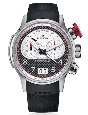 Reloj Edox Chronorally para hombre 38003 TINR CANBR