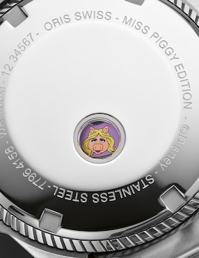 Reloj Oris Propilot X Miss Piggy para mujer 531779641580781705LC