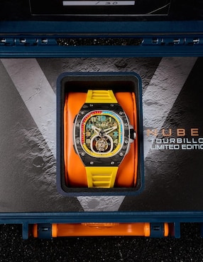 Reloj Nubeo Viper Tourbillon Limited Edition Shaded Sun para hombre NB-6108-02