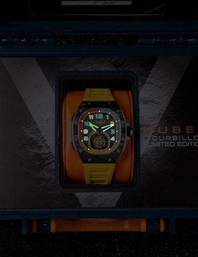 Reloj Nubeo Viper Tourbillon Limited Edition Shaded Sun para hombre NB-6108-02