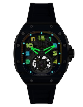 Reloj Nubeo Viper Tourbillon Limited Edition Rare Blue para hombre NB-6108-04