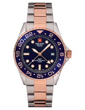 Reloj Swiss Alpine Military Master Diver Gmt para mujer 7052.1155SAM