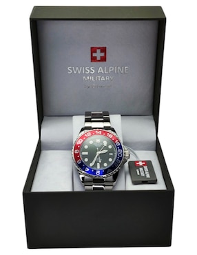 Reloj Swiss Alpine Military Master Diver Gmt para hombre 7052.1131SAM