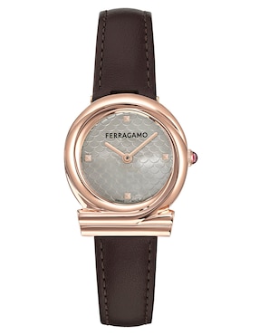 Reloj Salvatore Ferragamo Gancini Twisted para mujer SFTG00225