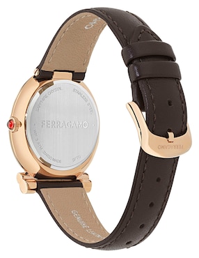 Reloj Salvatore Ferragamo Gancini Twisted para mujer SFTG00225