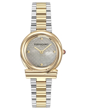 Reloj Salvatore Ferragamo Gancini Twisted para mujer SFTG00425