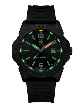 Reloj Luminox Pacific Diver Black Steel 3120 Series para hombre XS.3137.B