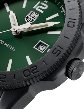 Reloj Luminox Pacific Diver Black Steel 3120 Series para hombre XS.3137.B