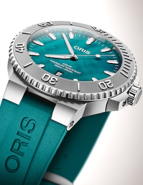 Reloj Oris Aquis Date Relief para hombre 733 7789 4187-Set