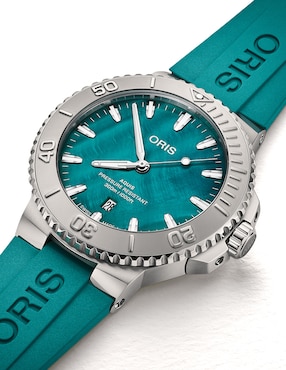 Reloj Oris Aquis Date Relief para hombre 733 7789 4187-Set