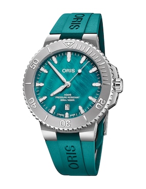Reloj Oris Aquis Date Relief para hombre 733 7789 4187-Set