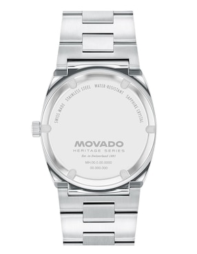 Reloj Movado Heritage Ondoplan para hombre 3650215