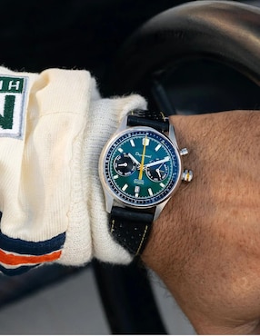 Reloj Depancel Autosport unisex verde