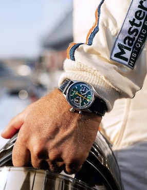 Reloj Depancel Autosport unisex verde