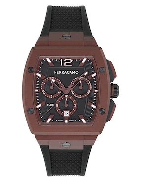 Reloj fino Salvatore Ferragamo F-80 Tonneau para hombre SFKE01126