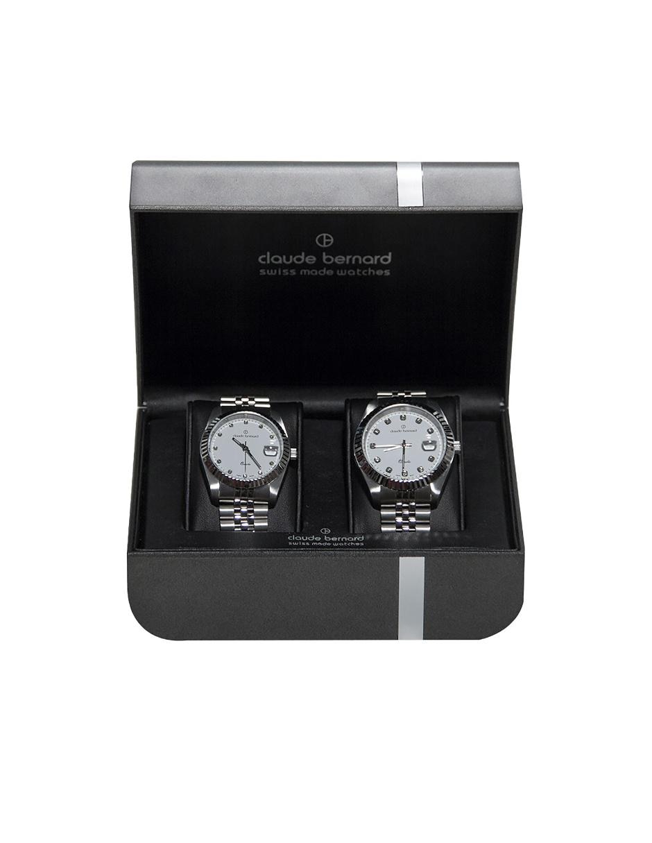 Box set de reloj Claude Bernard Couples unisex 53010.3.BSW en Liverpool