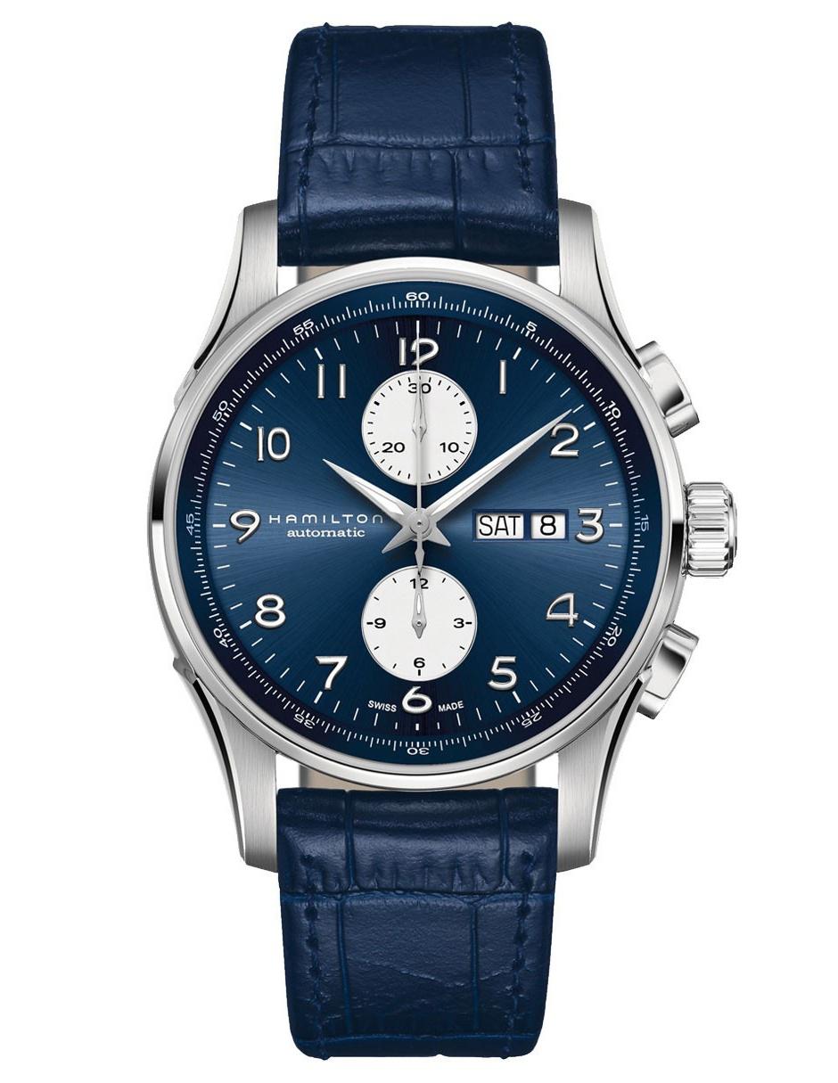 Reloj para caballero Hamilton Jazzmaster Maestro H32766643 azul marino en  Liverpool