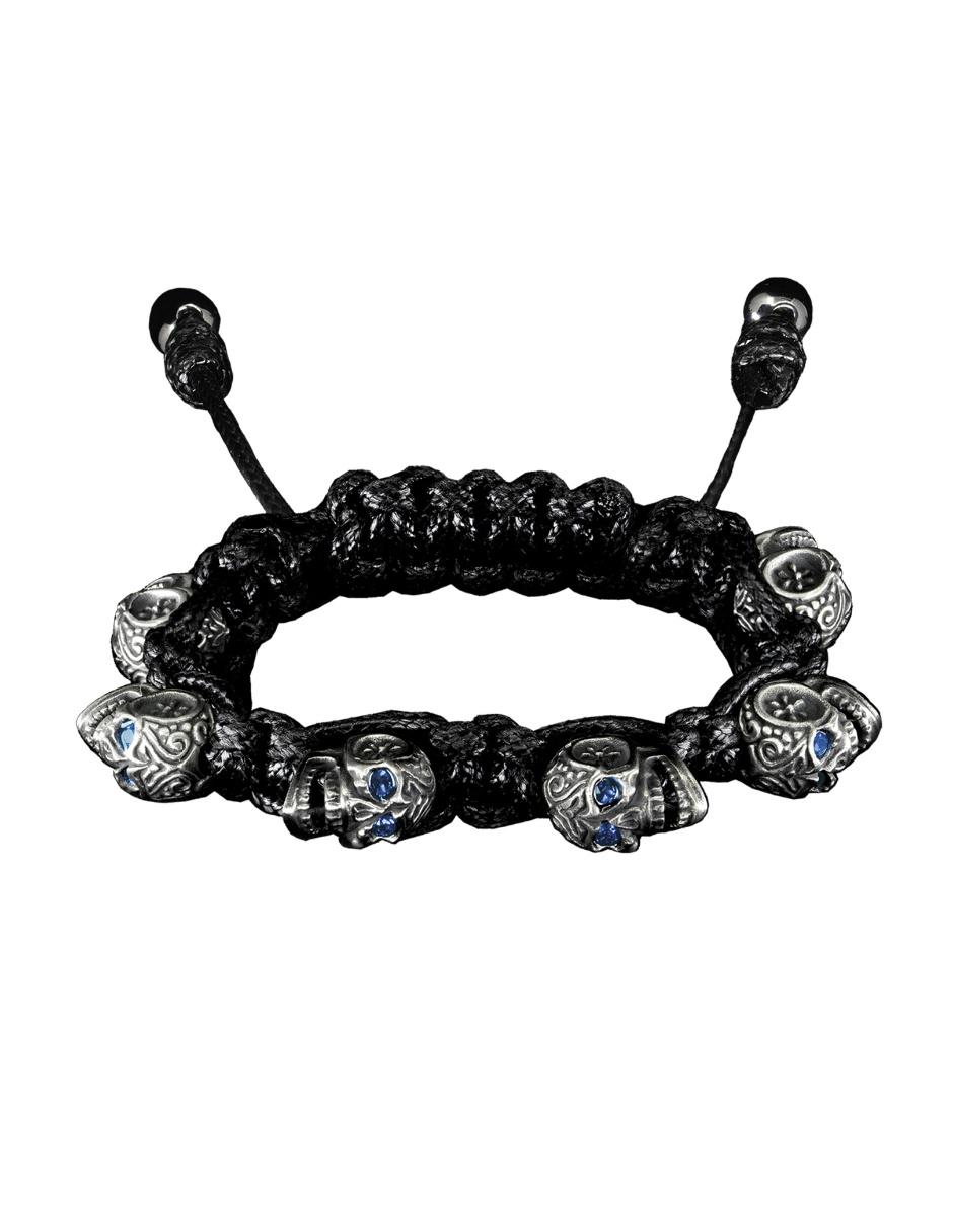Pulsera para caballero Skully gris obscuro 2