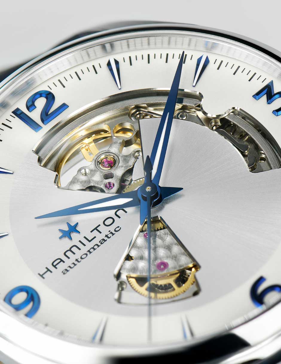 Reloj Jazzmaster Open Heart para hombre H32705651 4