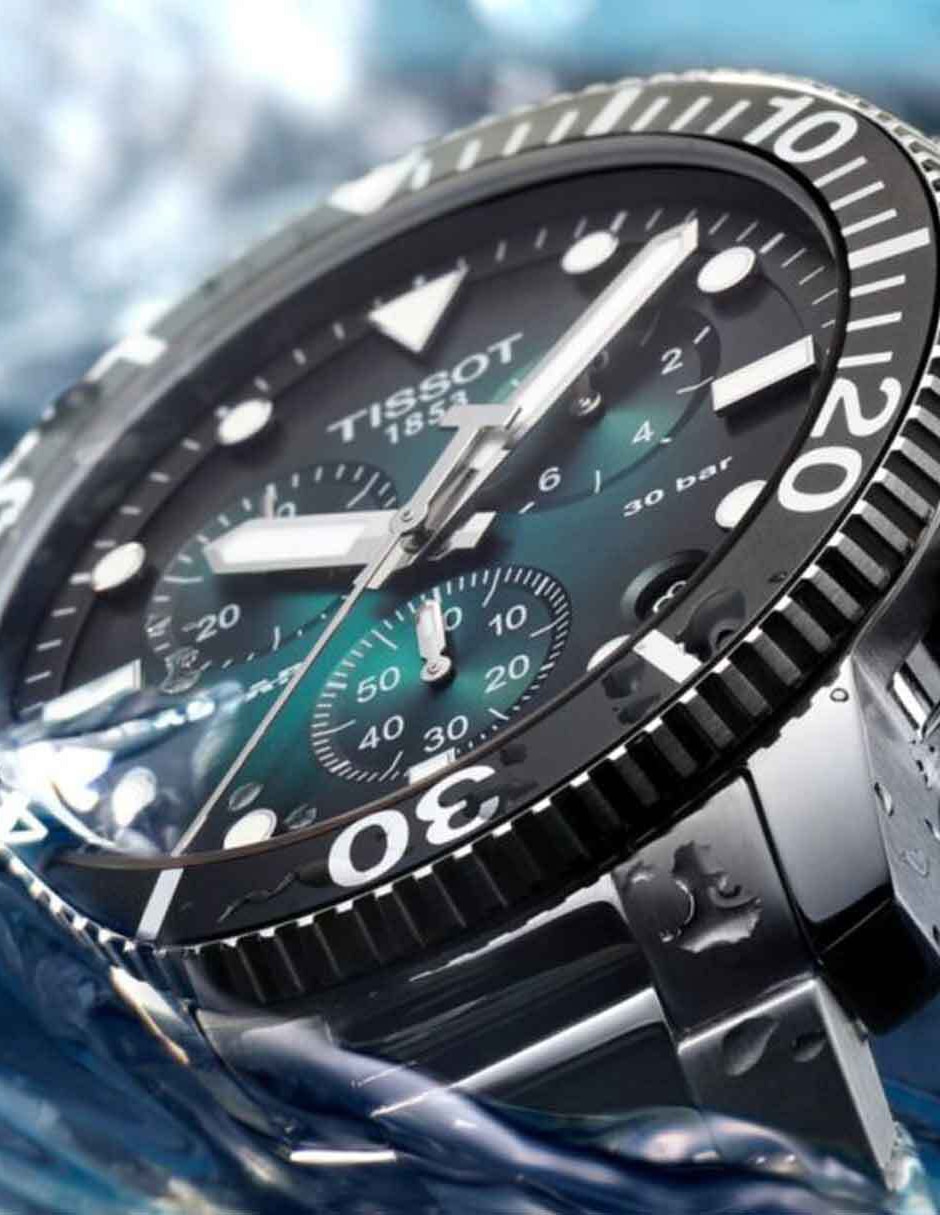 Reloj Seastar 1000 Chronograph para hombre T1204171109101 5