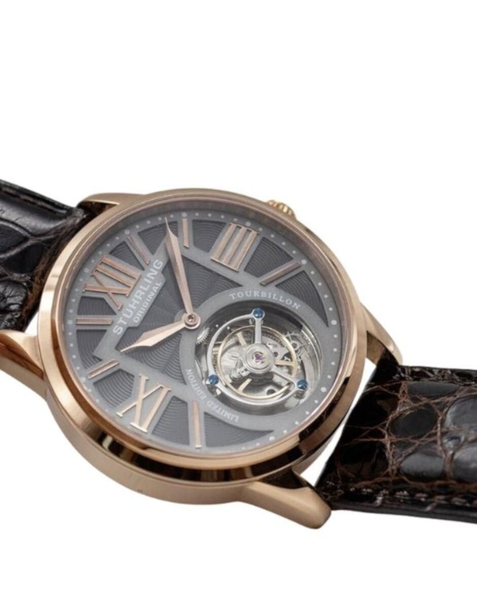 Stuhrling grand imperium tourbillon 537 hot sale