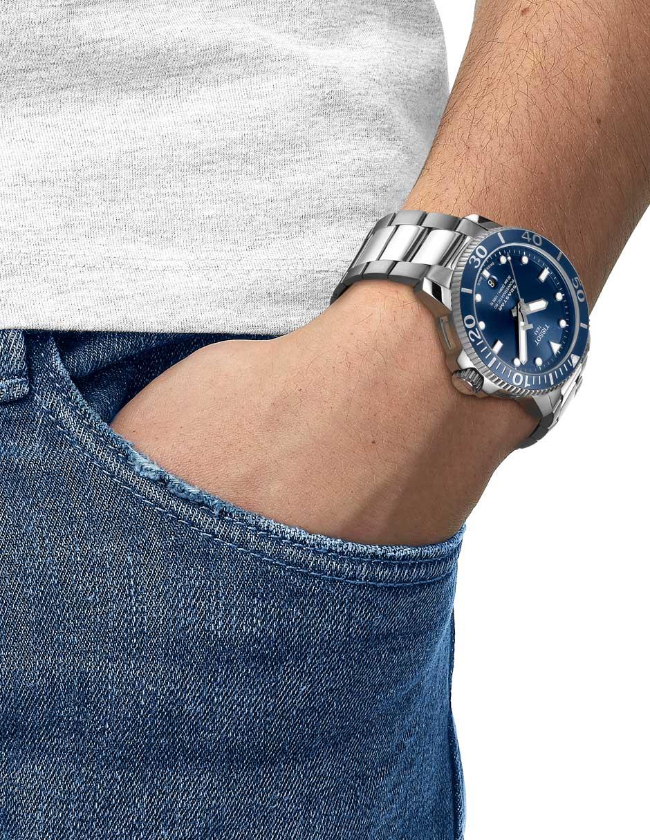 Reloj Seastar 1000 para hombre T1204071104103 4