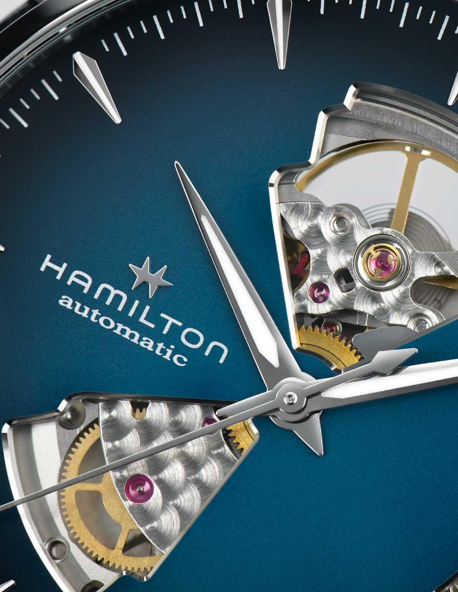 Reloj Jazzmaster open heart para hombre H32675540 4