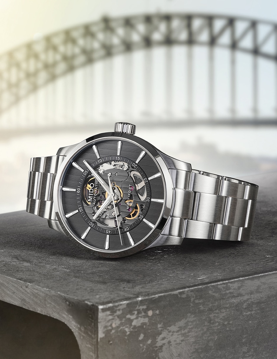 Reloj Multifort skeleto vertigo para hombre M0384361106100 4