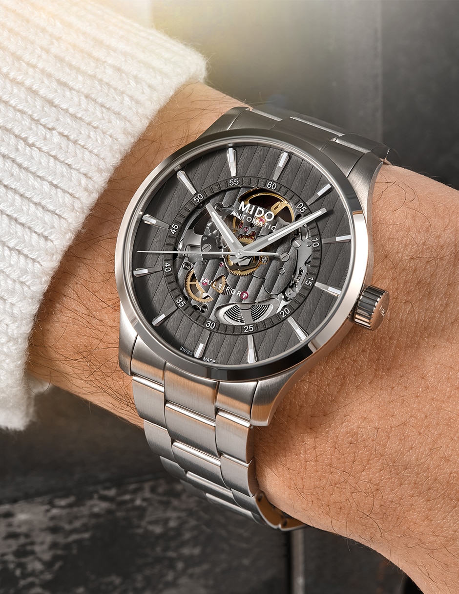 Reloj Multifort skeleto vertigo para hombre M0384361106100 5
