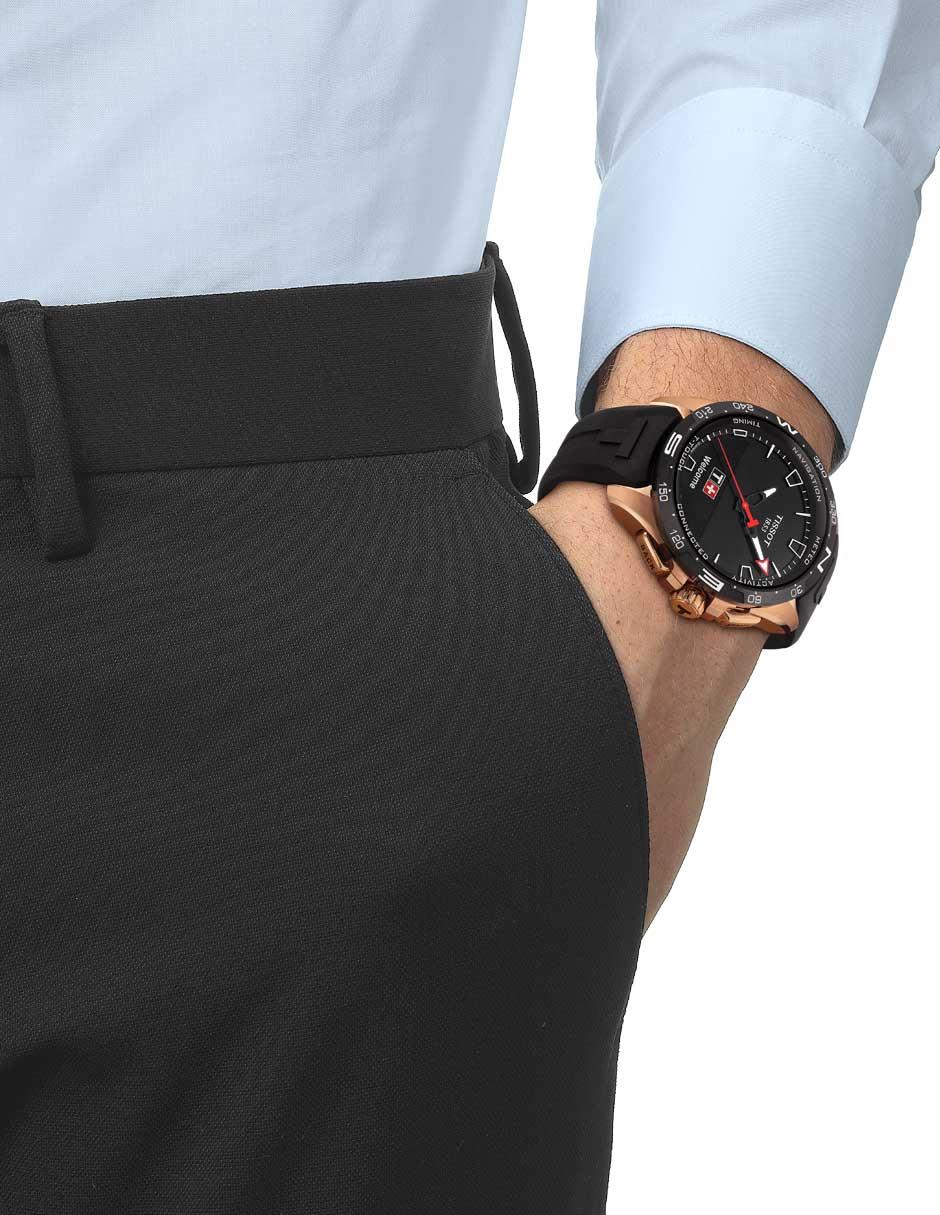 Reloj T-touch connect solar para hombre T1214204705102 5