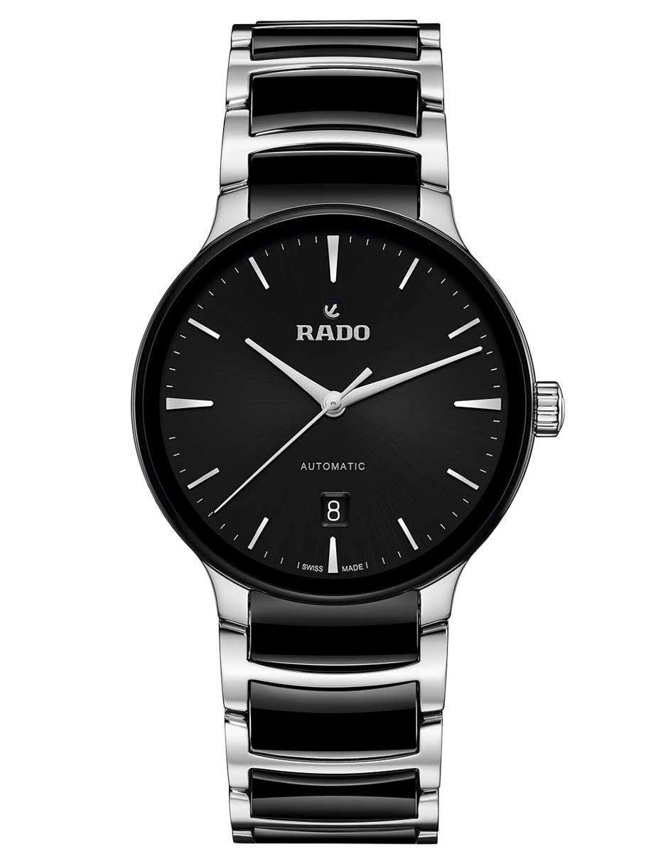 Reloj best sale rado negro