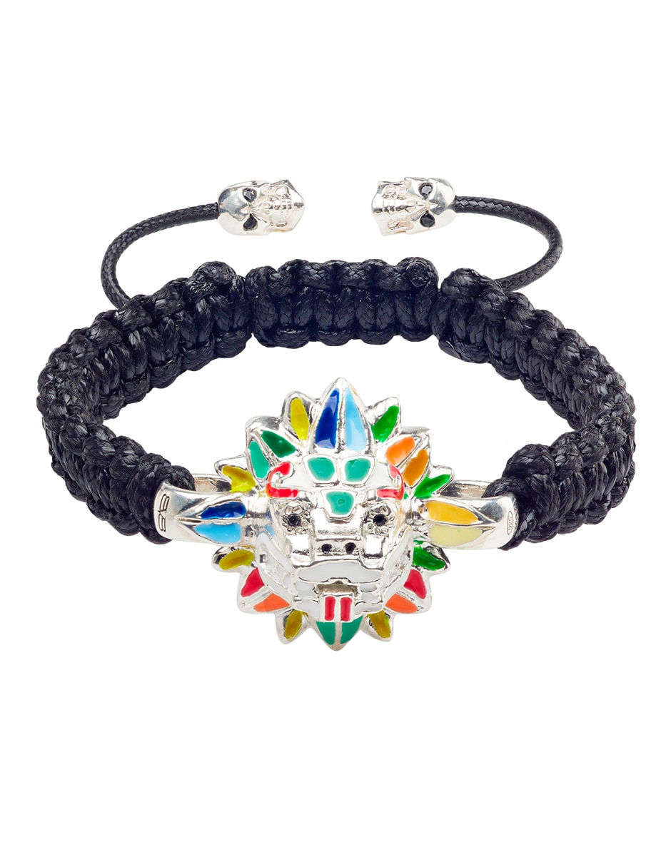 Pulsera Bomberg de plata con acabado brillante Liverpool