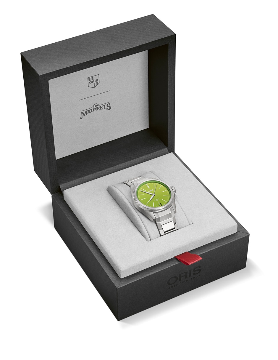 Reloj Oris Propilot X Kermit unisex 40077787157 set Liverpool