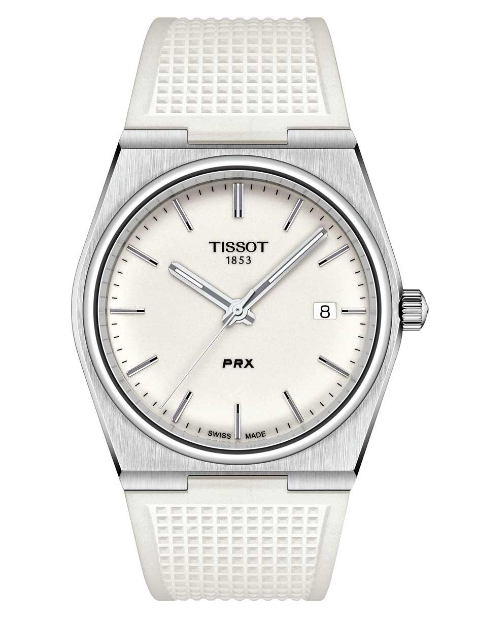 Tissot Reloj Esfera Blanca Hombre Reloj Cronógrafo Tissot T-Race
