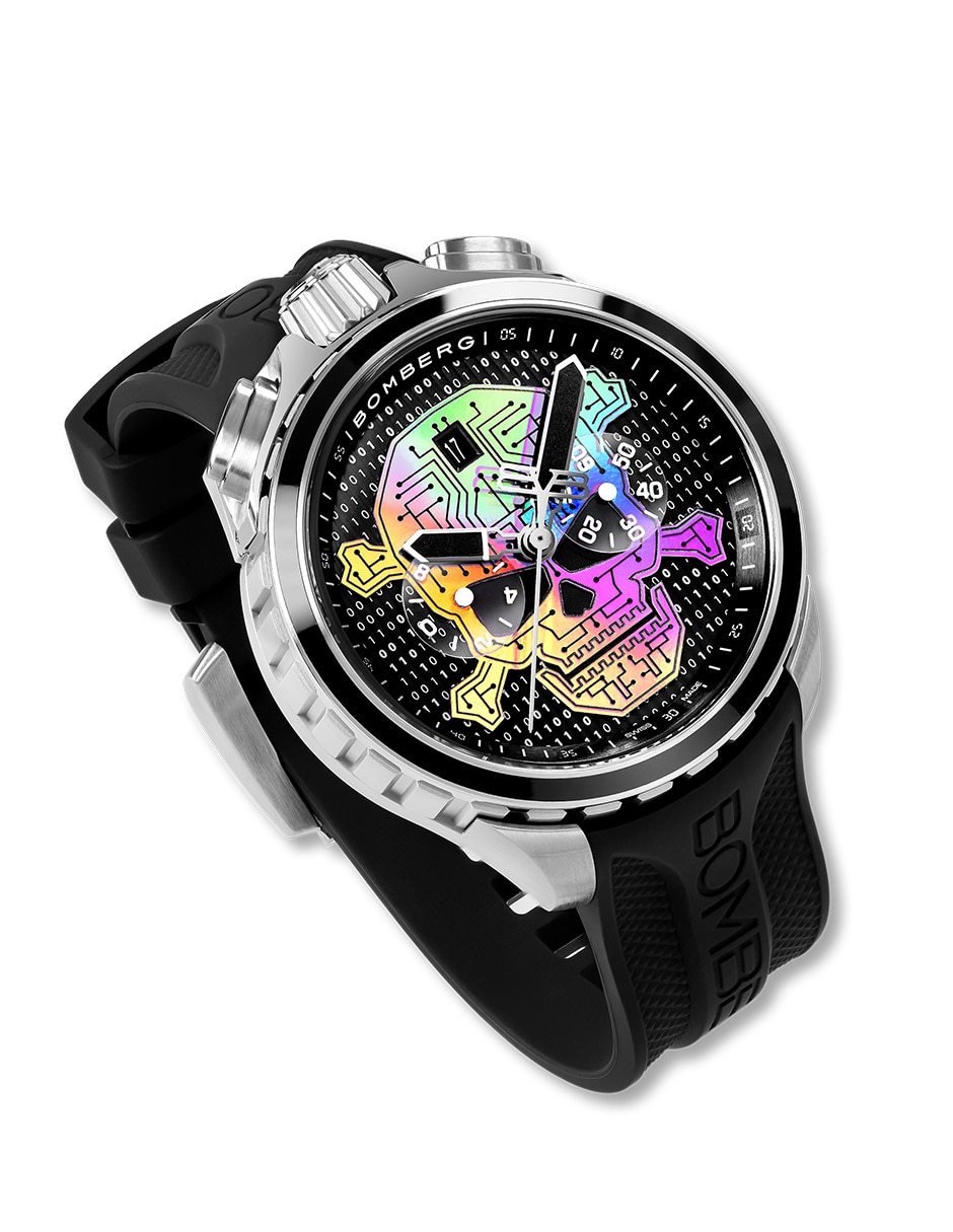Reloj Bolt-68 Heritage Cyber Skull para hombre BS4572.2 3