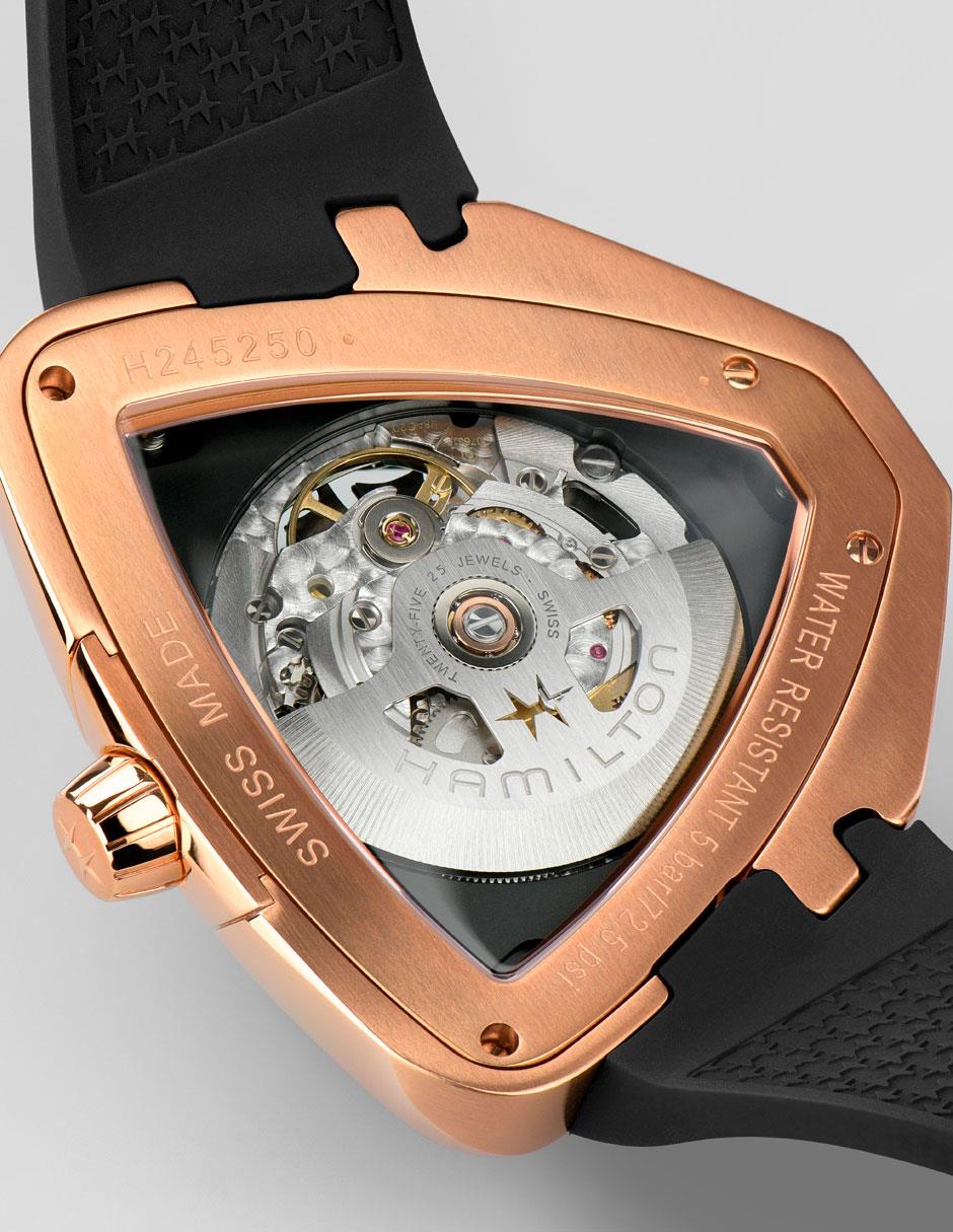 Reloj Ventura Elvis80 Skeleton - Dragon unisex H24525332 5