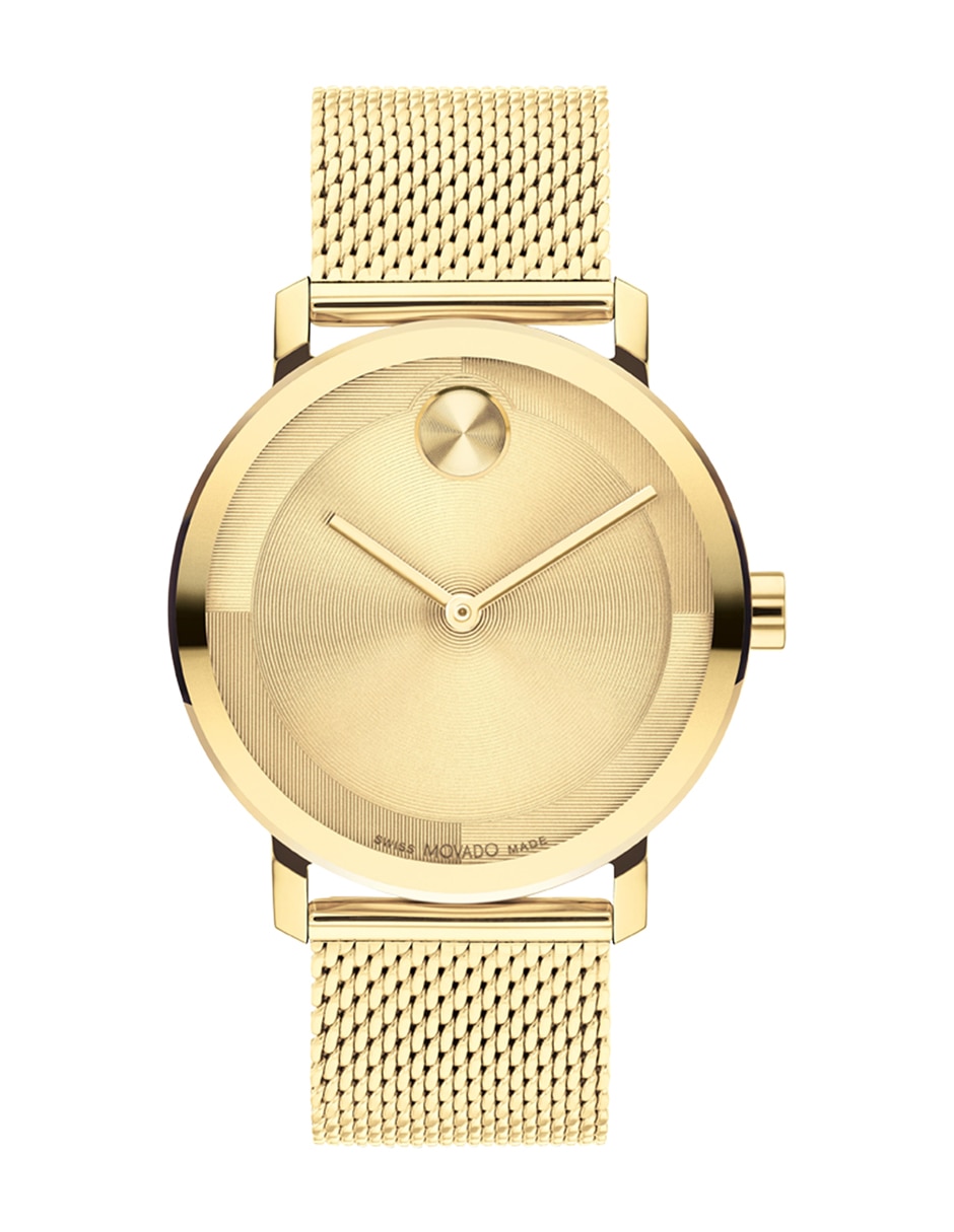 Movado dorado de hombre hot sale