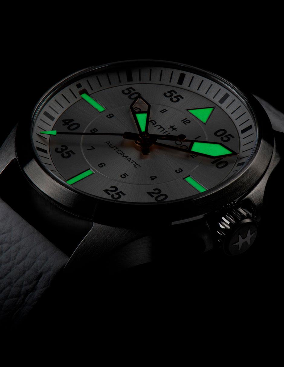 Reloj Khaki Aviation Pilot unisex H76215850 6